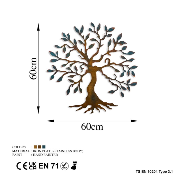 Wallity Tree - 2 Multicolor Wallity Tree - 2 Multicolor